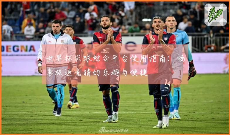 世界杯买球综合平台使用指南：畅享极速竞猜的乐趣与便捷
