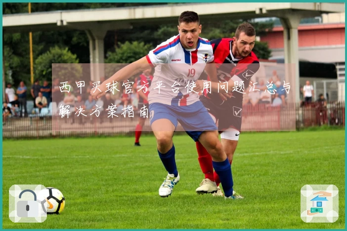 西甲买球官方平台使用问题汇总与解决方案指南